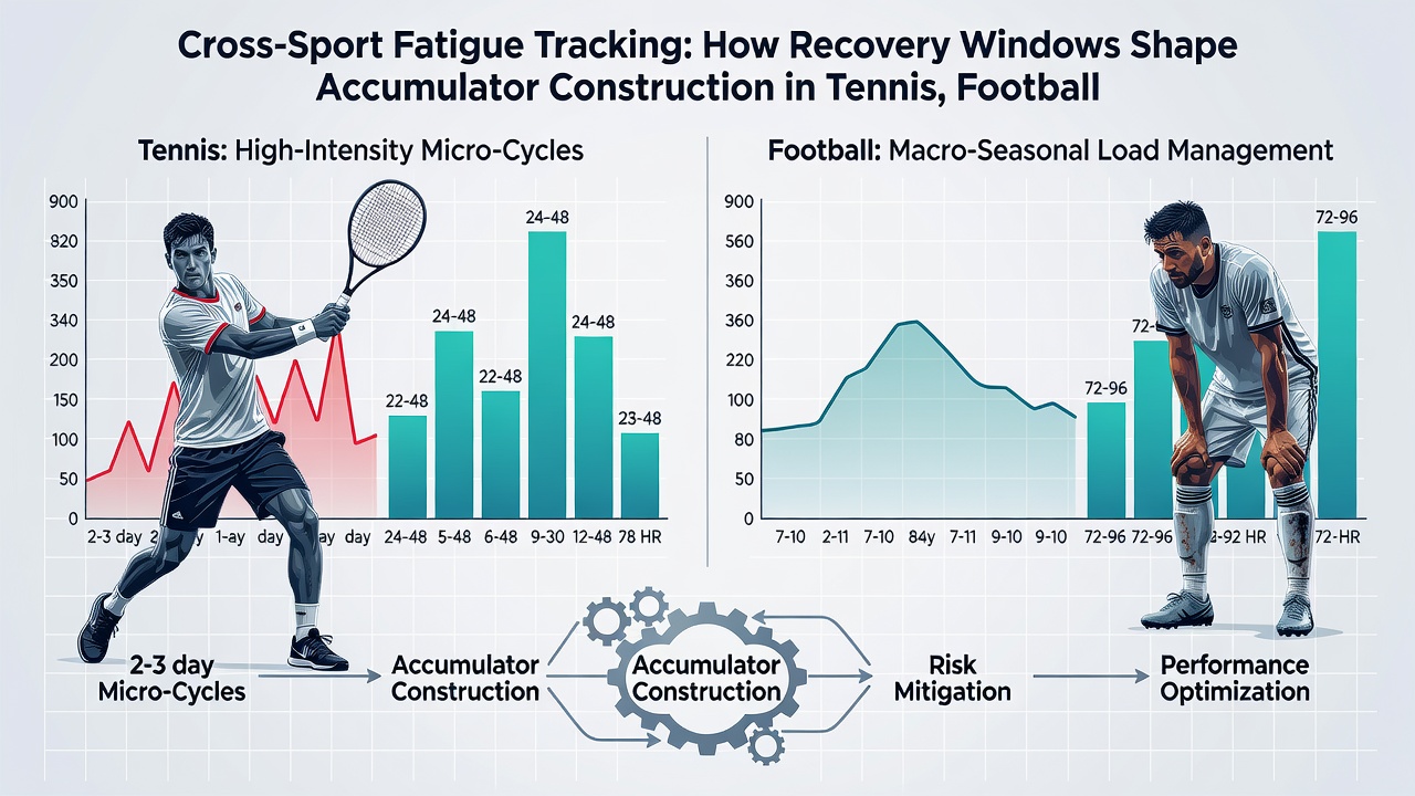 Detailed view of recovery monitoring tools used in tennis, football training sessions, and equine veterinary checks for flat racing