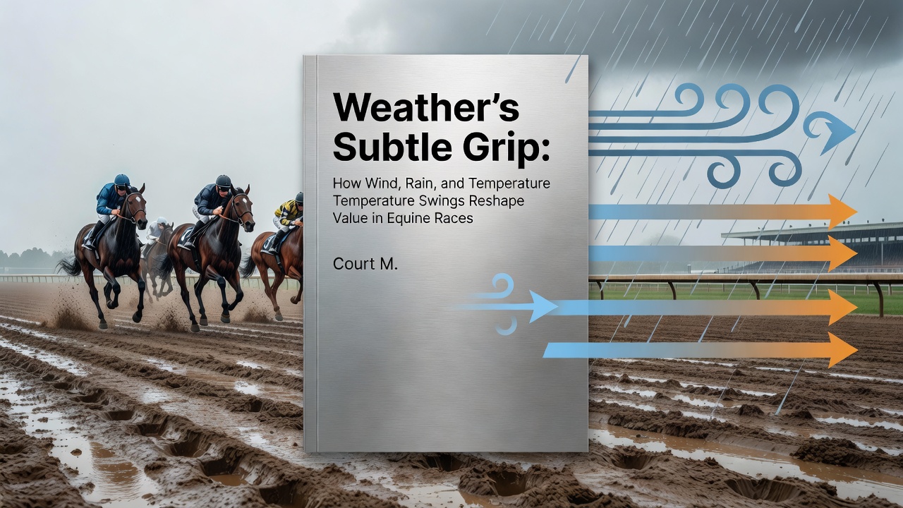 Tennis courts and field events under wind and temperature variations